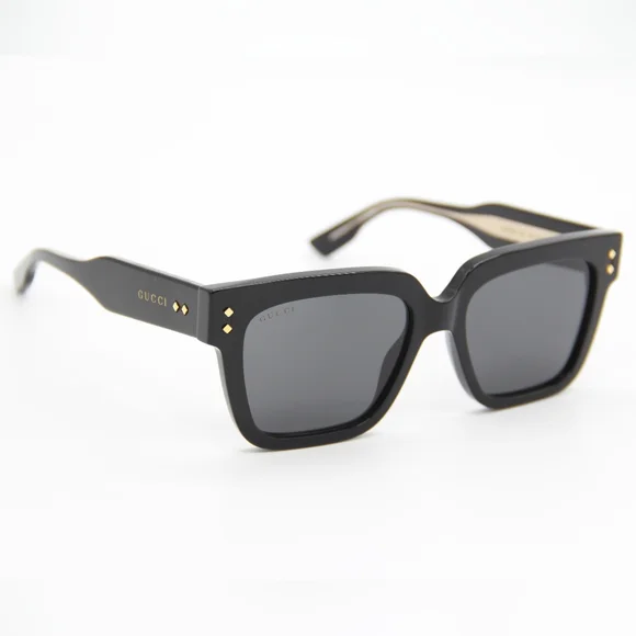 NEW GUCCI GG1084S 001 BLACK UNISEX SUNGLASSES